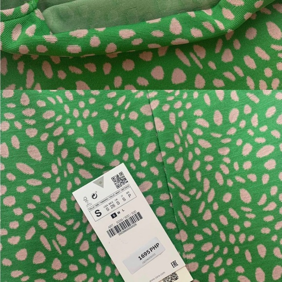 Zara Jacquard midi dress - XS/SM - Picture 3 of 3